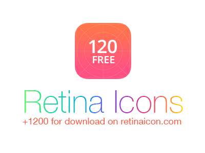 RetinaIcon Freebie